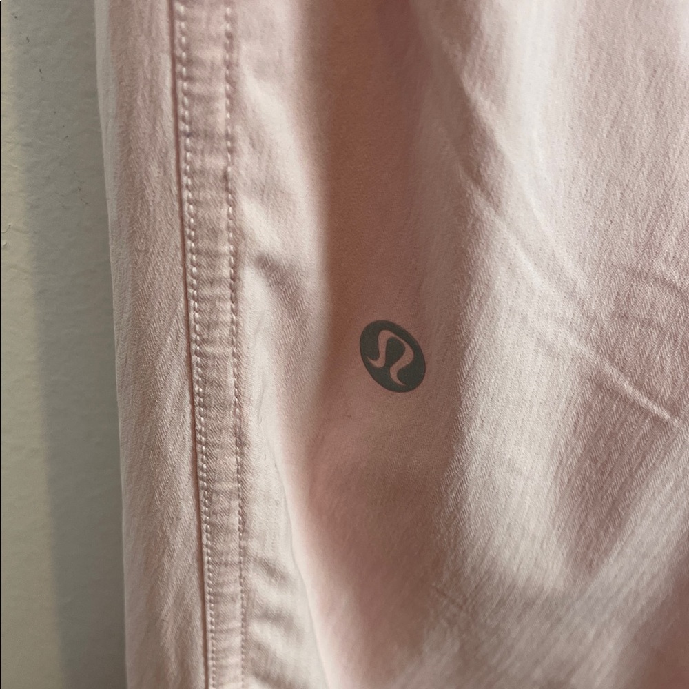Lululemon Dance Studio Mid Rise Lined Women's 12 Casual Light Pink Jogger Pants - Picture 11 of 11